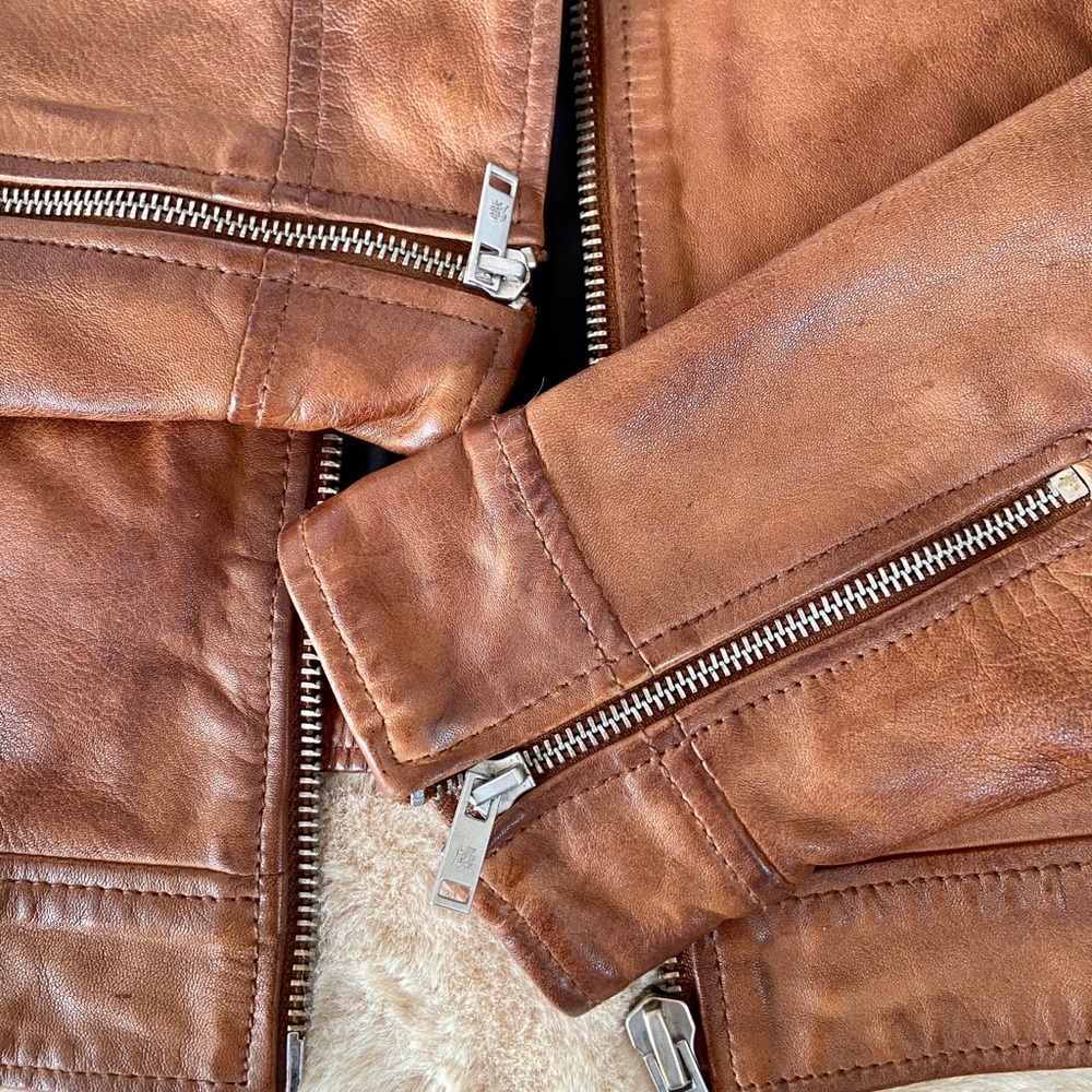 Genuine Leather Jacket - SuperDry - Picture 4 of 11